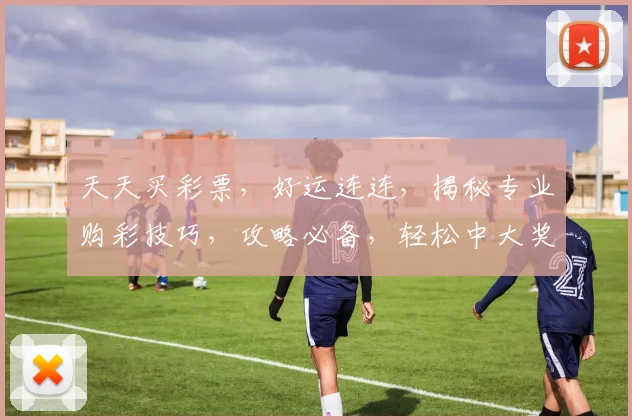 天天买彩票，好运连连，揭秘专业购彩技巧，攻略必备，轻松中大奖